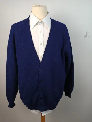 Cardigan Trussardi Uomo Blu Vintage