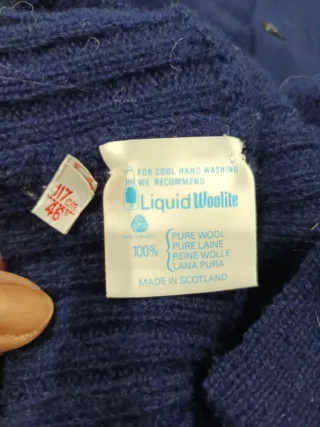 Cardigan Trussardi Uomo Blu Vintage