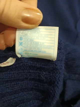 Cardigan Trussardi Uomo Blu Vintage