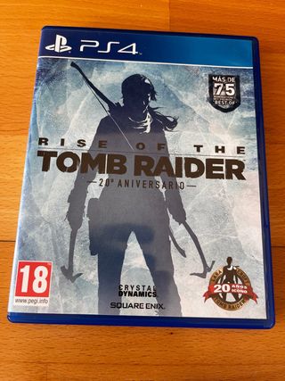 Rise of the Tomb Raider PS4 20° Aniversario