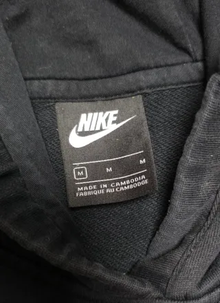 Sudadera Nike Capucha Mujer Talla M Negra