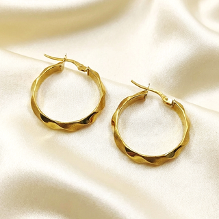 Pendientes Aro Oro 18K Tynel