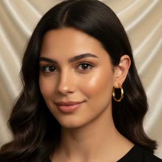 Pendientes Aro Oro 18K Tynel