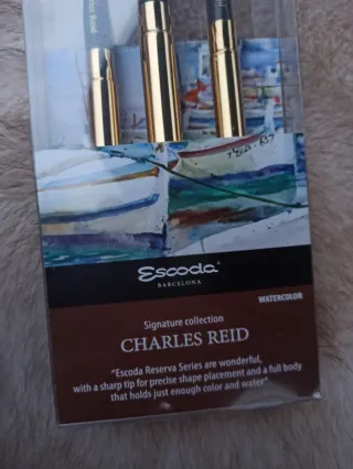 Set Pinceles Escoda reserva Charles Reid
