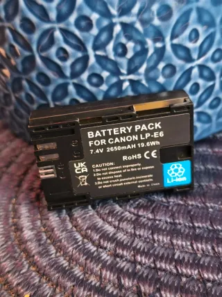 Batteria LP-E6 per Canon