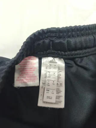 Pantalón Adidas chico negro