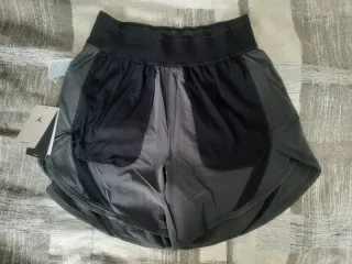 Shorts Nike Mujer Talla S Gris