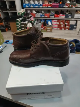 Botas Hombre Road 3 Marrón Talla 43 piel