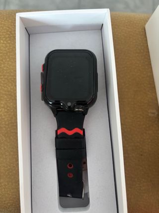 Reloj Digital Infantil Negro y Rojo