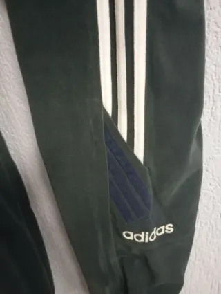 Pantalón Chándal Vintage Adidas Gris Talla 198