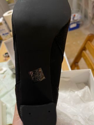 Botines negros tacón