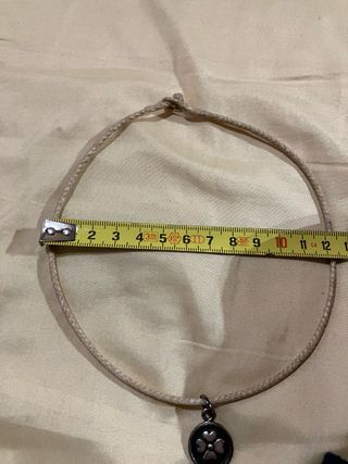 Collana girocollo con ciondolo quadrifoglio