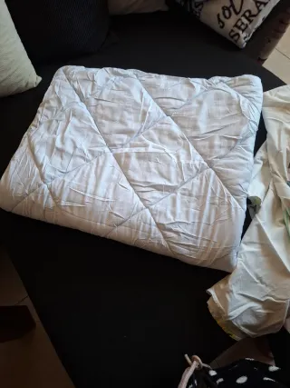 Set copripiumino e federa per culla nordica