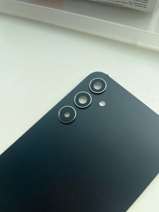 Tapa trasera de Samsung A34 5G Negra con lente