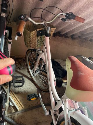 Bicicleta Paseo Niña Rosa