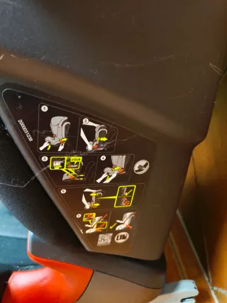 Silla coche Britax Römer negra