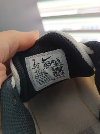 Nike Air Max Bambas Blancas y Negras