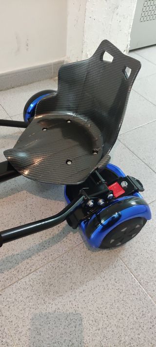 Hoverboard Azul con Asiento