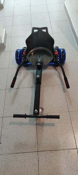 Hoverboard Azul con Asiento