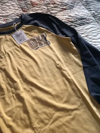 Camiseta niño OK manga larga 11-12 años