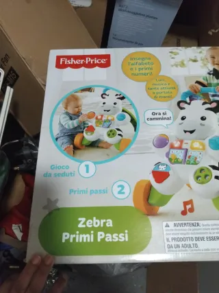 Andador musical Fisher-Price Cebra