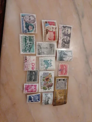 Sellos antiguos varios países