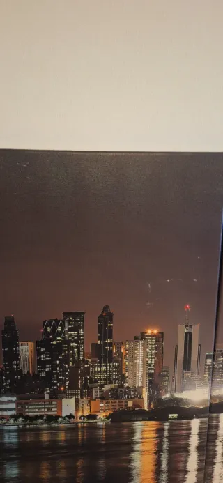 Cuadro Tríptico New York Skyline