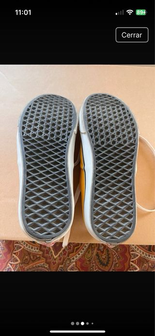 Zapatillas Vans Authentic Lona Amarillas