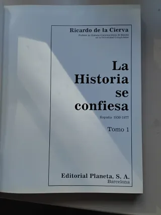 Libros La Historia se confiesa