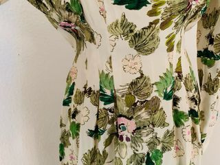 Vestido largo floral Zara T/36