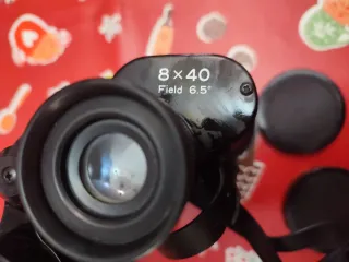 Prismáticos Zenith antiguos con funda