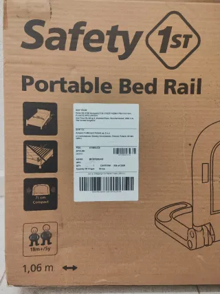 Barrera Cama Portátil Safety 1st sin estrenar