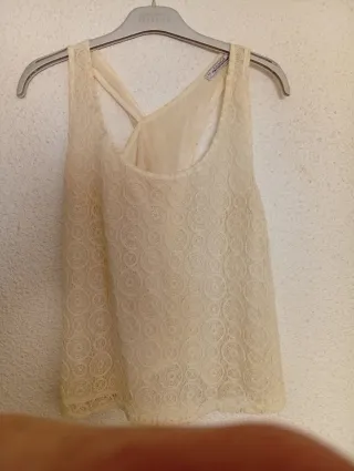 4 Tops encaje y puntilla M/L