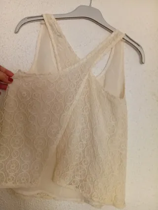 4 Tops encaje y puntilla M/L
