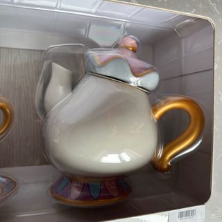 Juego té Sra. Potts y Chip, La Bella y la Bestia