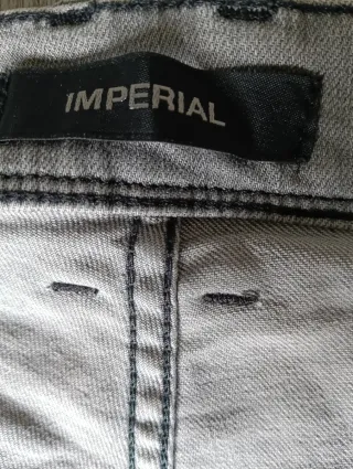 Jeans Imperial uomo Tg 46 grigi