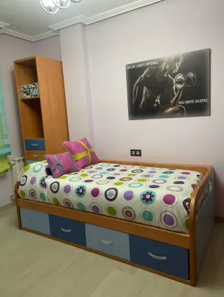 Dormitorio juvenil completo
