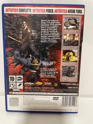 Videojuego ps2 True Crime: New York City