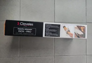 Jamonero Plegable Giratorio de 3 Claveles