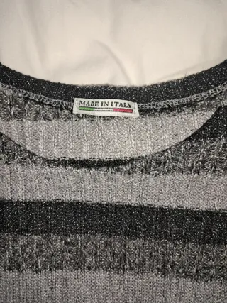 Jersey de viscisa con rayas. Muy suave.