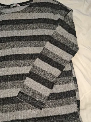 Jersey de viscisa con rayas. Muy suave.