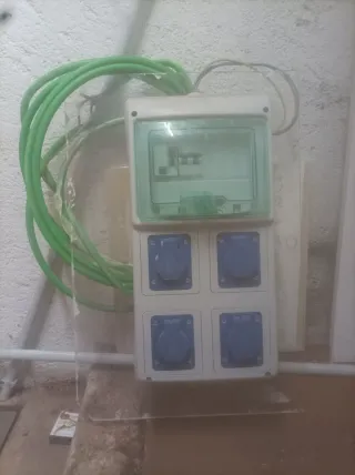 Cuadro Eléctrico Obra 4 Enchufes