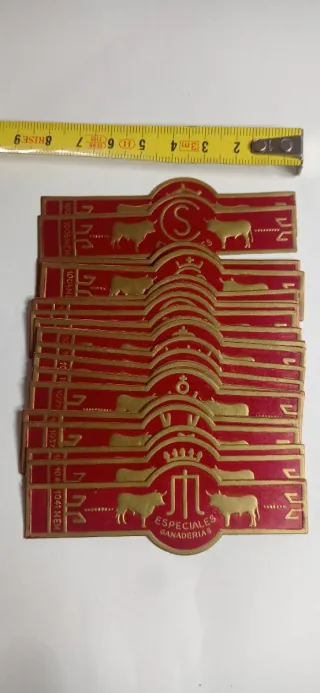 Colección vitolas Hierros de ganaderías