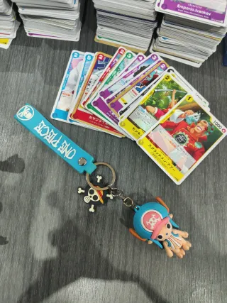 One Piece: Lote Cartas y Figuras