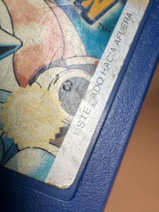 Pokemon Azul Game Boy DMG-APES-ESP