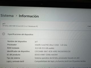 HP Elite x360 1040 G11 | Intel Core Ultra 5 | 32GB