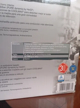 Casco Moto Crivit Jet Blanco