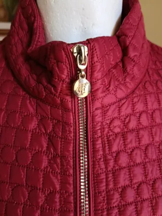 Giubbino donna primaverile rosso