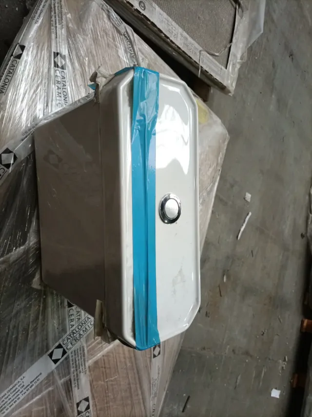 Tanque de cisterna Duravit blanco