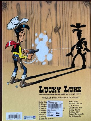 Lucky Luke - Sara Bernhardt (Spanish Edition)